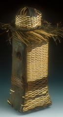Judy Zugish sculptural basketry - Emerging
