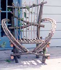 Completed bentwood chair