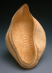 Judy Zugish sculptural basketry - Float